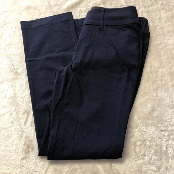 Ricki's Navy Straight Leg Dress Pants Size 6 - Picture 1 of 12